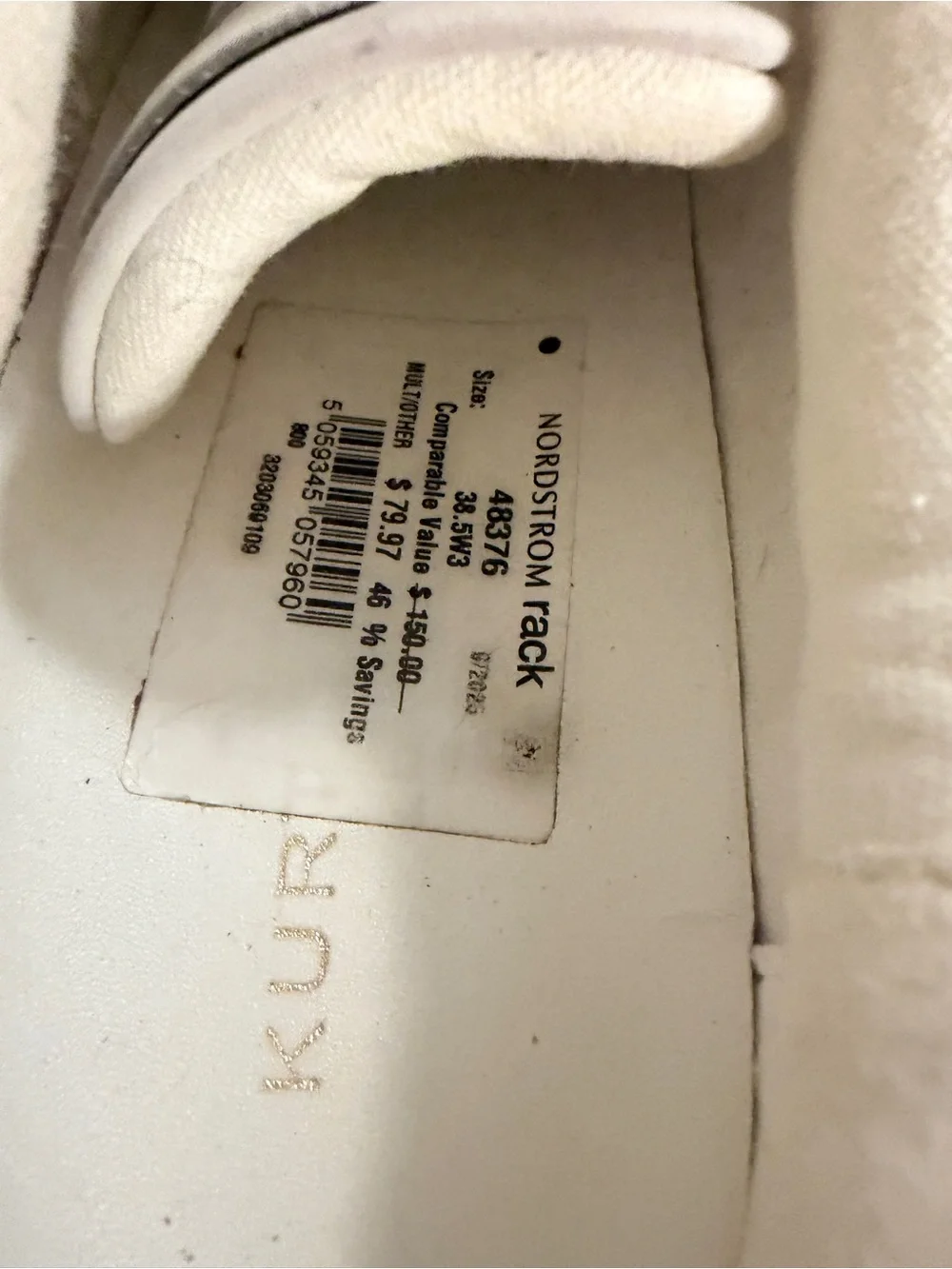 Kurt Geiger Women’s London “Lane Love” Sneaker with Metallic Hearts
